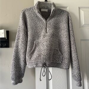 Hippie Rose Quarter Zip Top